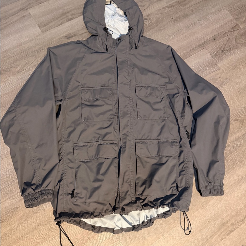 Duluth Trading Co Men's Charcoal Raincoat